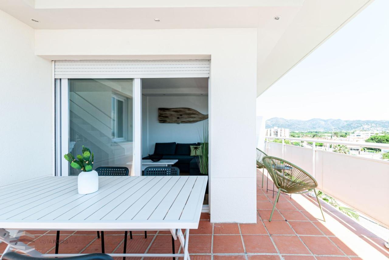 Vista Roses Mar - Apartamento Con Piscina II Zewnętrze zdjęcie