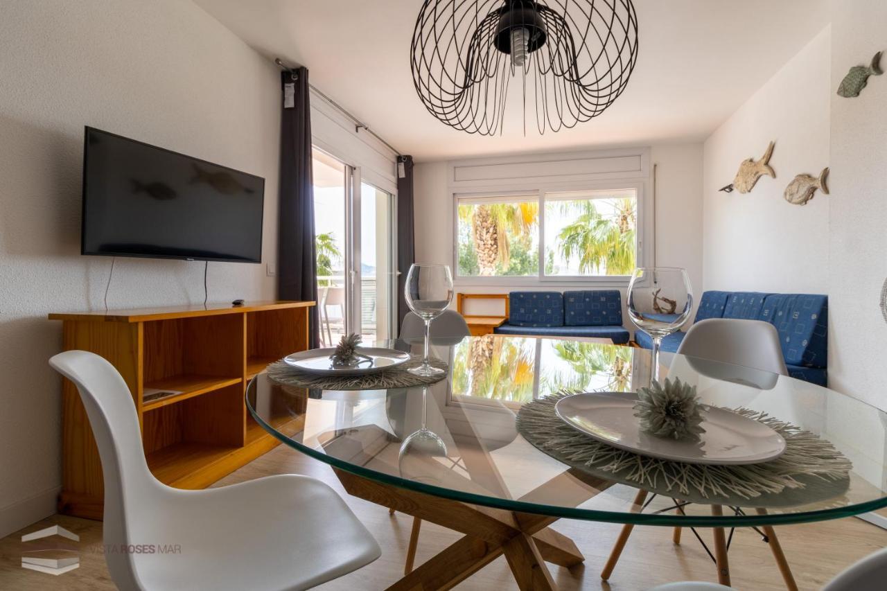 Vista Roses Mar - Apartamento Con Piscina II Zewnętrze zdjęcie