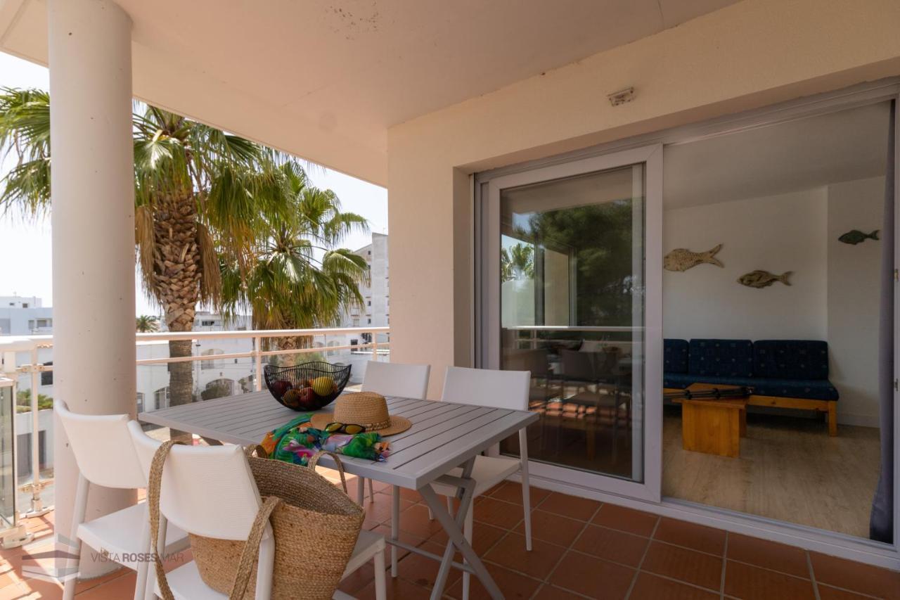 Vista Roses Mar - Apartamento Con Piscina II Zewnętrze zdjęcie